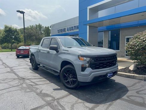 Used 2024 Chevrolet Silverado 1500 Custom w/ LPO, Dark Essentials Package AWD/4WD image 1