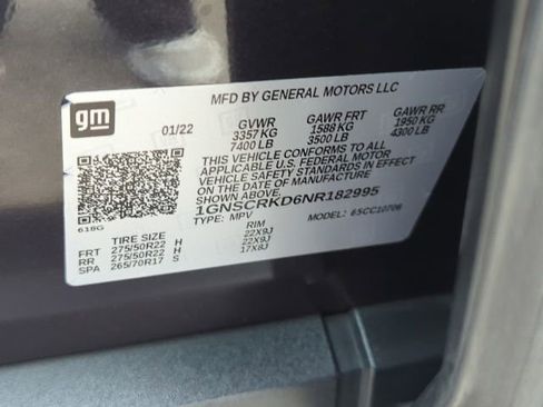 Used 2022 Chevrolet Tahoe RST w/ Luxury Package image 36