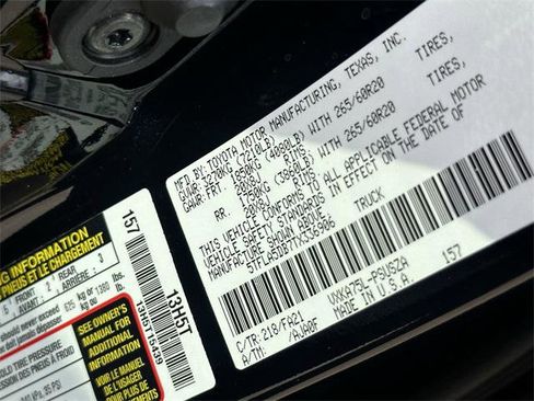 Certified 2026 Toyota Tundra SR5 image 28