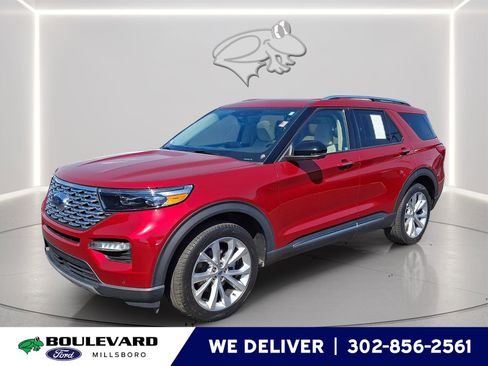 Used 2022 Ford Explorer Platinum w/ Equipment Group 601A AWD/4WD image 1