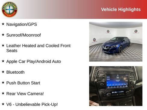 Used 2018 Nissan Maxima Platinum image 2