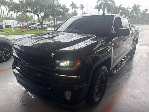 Used 2018 Chevrolet Silverado 1500 LTZ Z71 w/ Midnight Edition AWD/4WD image 2