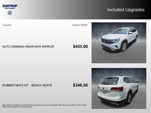 Used 2023 Volkswagen Atlas SE FWD image 2