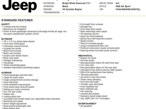 Used 2013 Jeep Wrangler Sport w/ Connectivity Group image 17