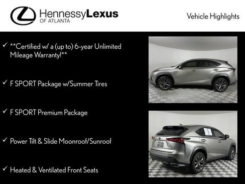 Used 2021 Lexus NX 300 F Sport w/ F Sport Premium Package FWD image 12