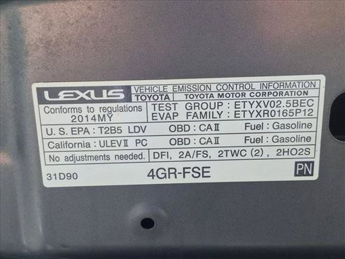 Used 2014 Lexus IS 250 w/ F-Sport Package RWD image 22