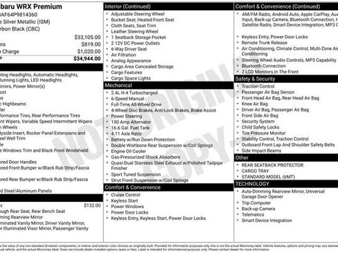 Used 2023 Subaru WRX Premium image 36