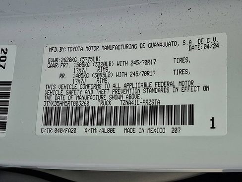 Used 2024 Toyota Tacoma SR RWD image 29
