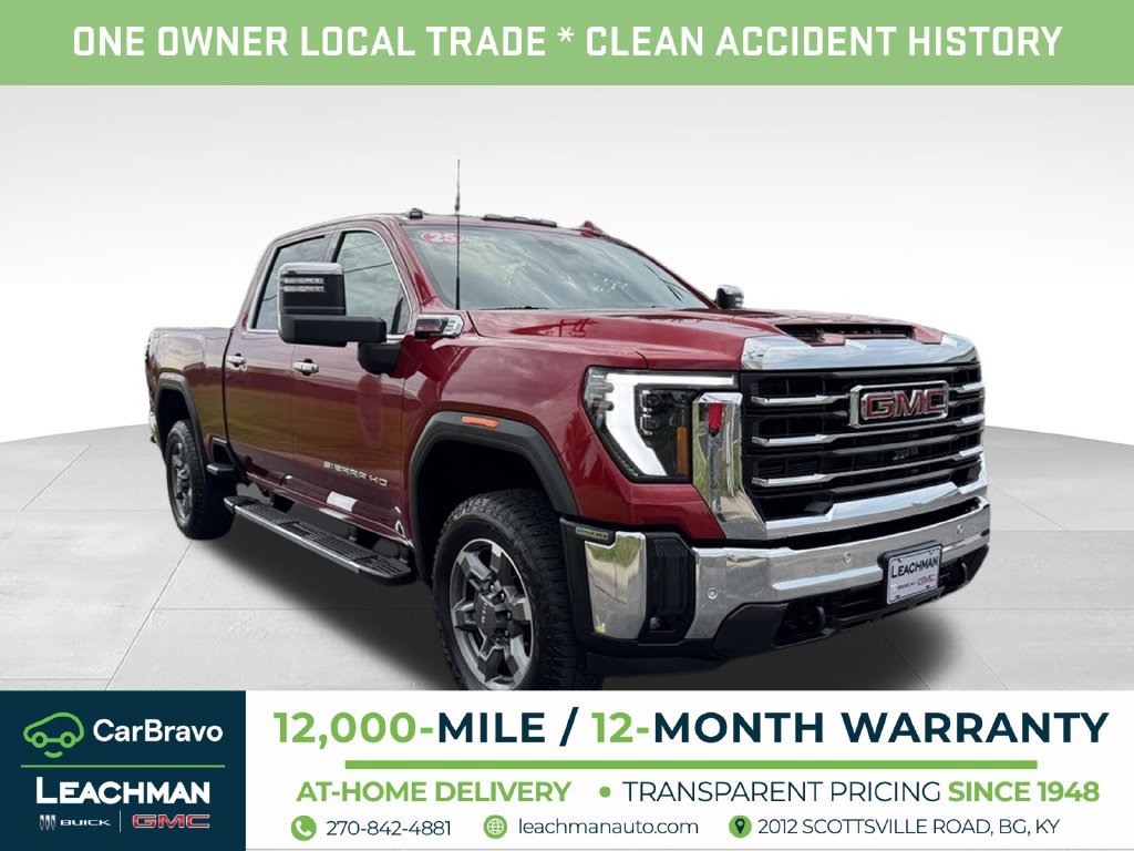 Certified 2025 GMC Sierra 2500 SLT w/ SLT Premium Package AWD/4WD 360° Tour