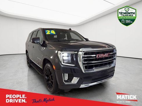 Certified 2024 GMC Yukon SLT w/ SLT Luxury Package AWD/4WD image 1