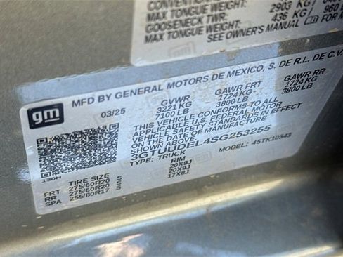 New 2025 GMC Sierra 1500 SLT w/ SLT Premium Package image 34