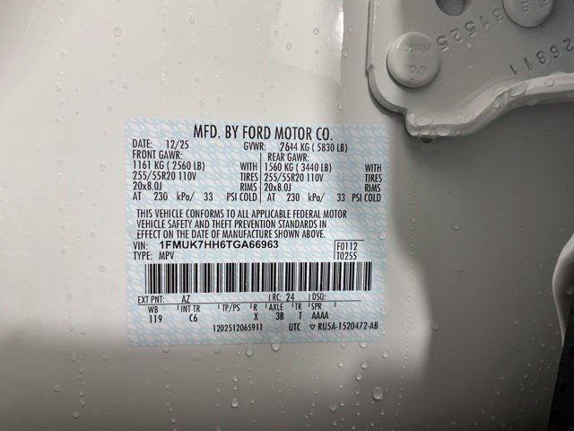 New 2026 Ford Explorer Platinum RWD image 29