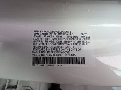 Certified 2023 Honda Pilot LX image 28