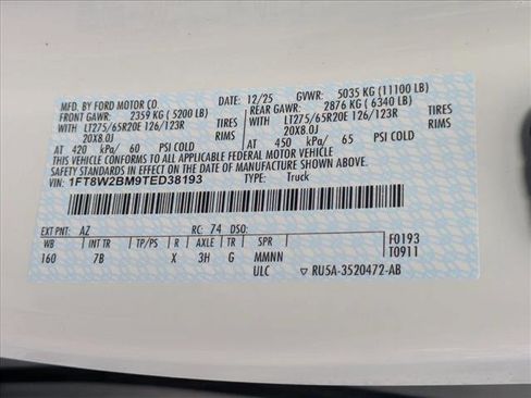 New 2026 Ford F250 Platinum image 19