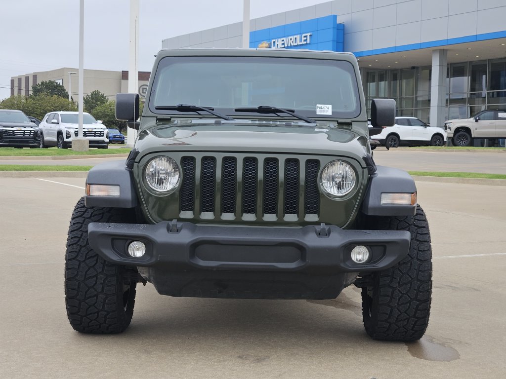 Used 2021 Jeep Wrangler Unlimited Sport AWD/4WD image 2