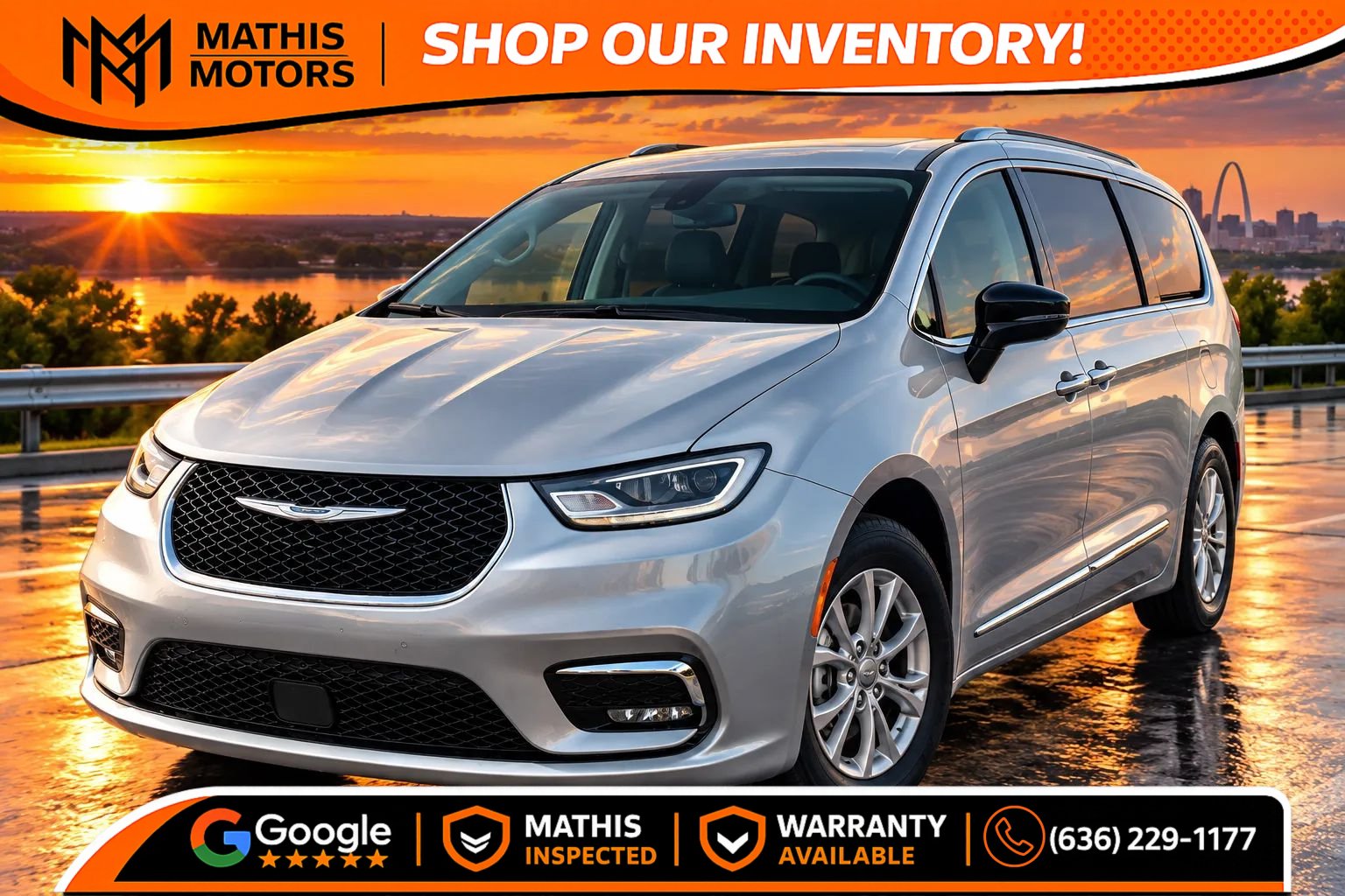Used 2024 Chrysler Pacifica Touring-L FWD image 1