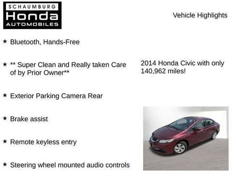 Used 2014 Honda Civic LX image 7