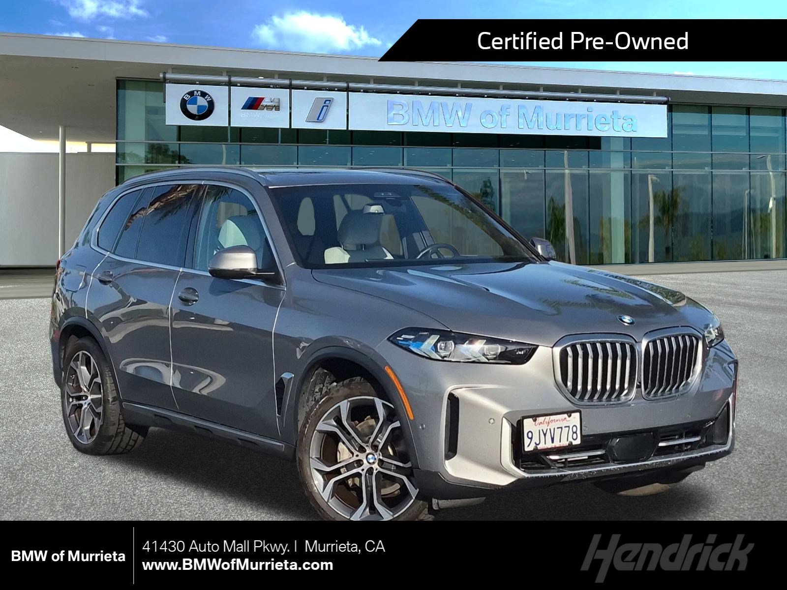 Certified 2024 BMW X5 xDrive40i w/ Premium Package AWD/4WD image 1