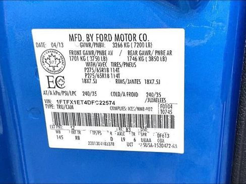 Used 2013 Ford F150 FX4 AWD/4WD image 20