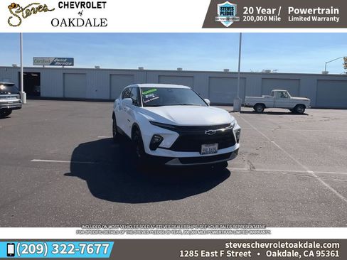 Certified 2023 Chevrolet Blazer LT w/ LPO, Black Grille Bar Package FWD image 3