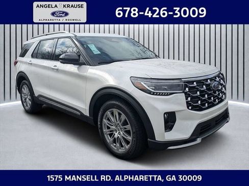 New 2026 Ford Explorer Platinum RWD image 1