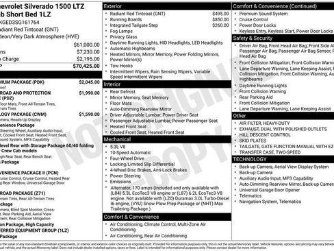 Used 2025 Chevrolet Silverado 1500 LTZ w/ LTZ Premium Package AWD/4WD image 5