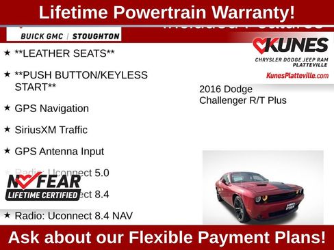 Used 2016 Dodge Challenger R/T Plus RWD image 4