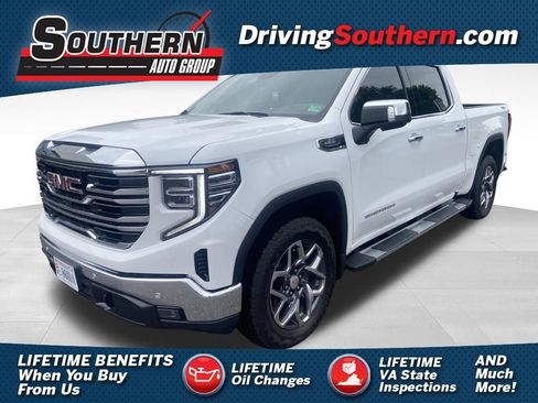 Used 2025 GMC Sierra 1500 SLT w/ SLT Premium Plus Package AWD/4WD image 1