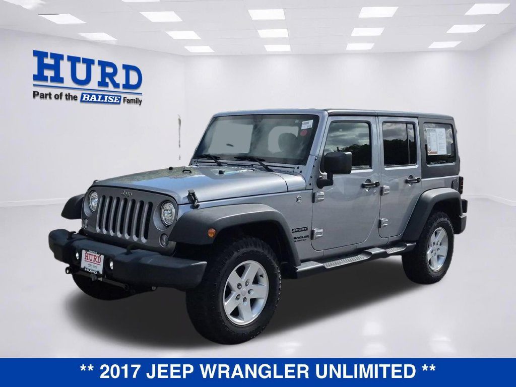 Used 2017 Jeep Wrangler Unlimited Sport w/ Quick Order Package 24S AWD/4WD image 7