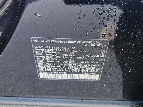 Used 2026 Volkswagen Atlas SE w/ Panoramic Sunroof Package FWD image 38