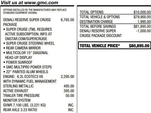 Certified 2024 GMC Sierra 1500 Denali AWD/4WD image 2