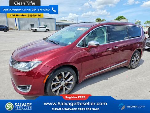 Used 2018 Chrysler Pacifica Limited w/ Tire & Wheel Group FWD image 1