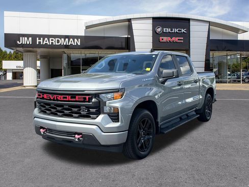 Used 2025 Chevrolet Silverado 1500 Custom w/ LPO, Dark Essentials Package AWD/4WD image 3