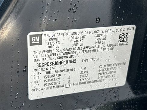 Used 2017 Chevrolet Silverado 1500 LTZ w/ Sport Package image 31