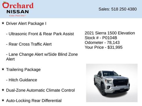 Used 2021 GMC Sierra 1500 Elevation AWD/4WD image 11