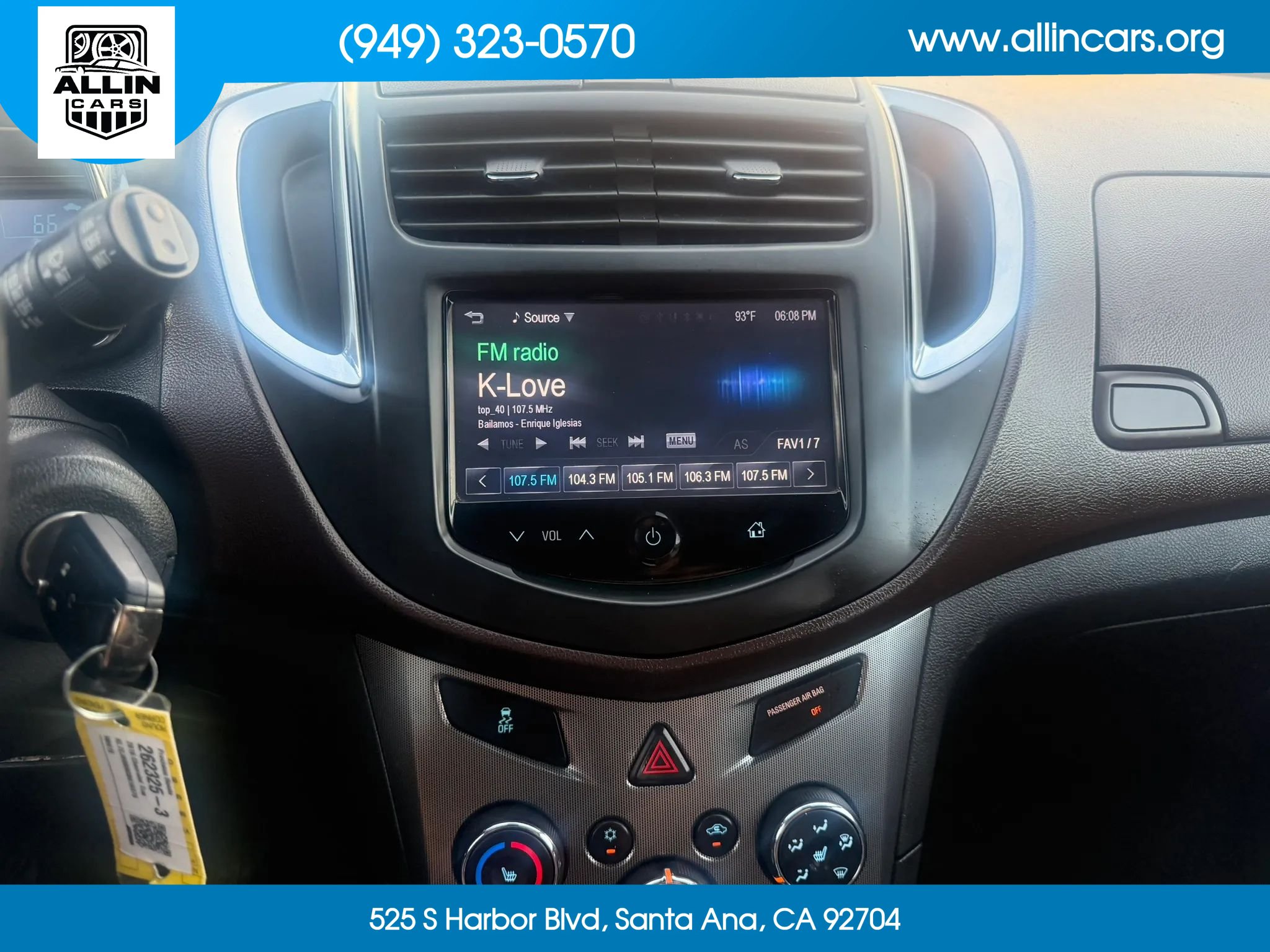Used 2016 Chevrolet Trax LTZ AWD/4WD image 9