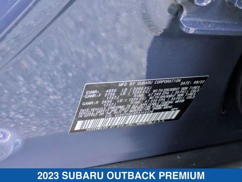 Certified 2023 Subaru Outback Premium image 38