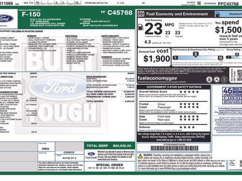 Used 2023 Ford F150 XLT w/ Equipment Group 302A High AWD/4WD image 12