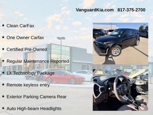 Certified 2025 Kia Soul LX w/ LX Technology Package FWD image 6
