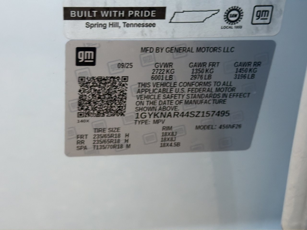 Certified 2025 Cadillac XT5 Luxury FWD image 27