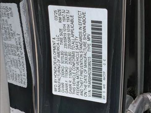 Certified 2025 Honda CR-V Sport Touring image 25