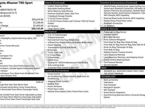 New 2026 Toyota 4Runner TRD Sport Premium image 4