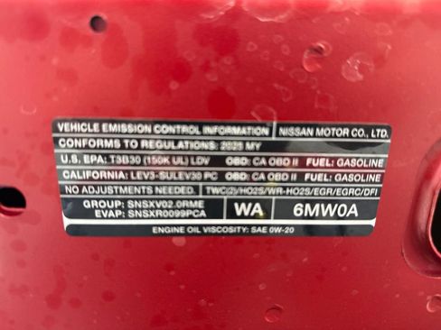 Certified 2025 Nissan Sentra SV w/ All-Weather Package image 34