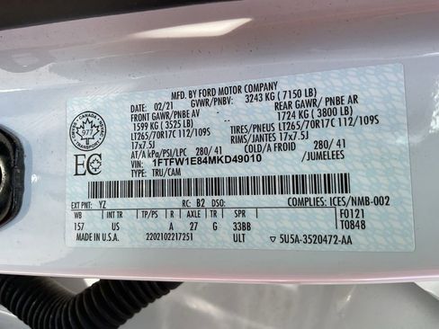 Used 2021 Ford F150 XLT AWD/4WD image 42