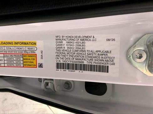 Used 2025 Honda Accord SE image 32