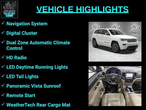 Used 2018 Jeep Grand Cherokee Overland AWD/4WD image 3