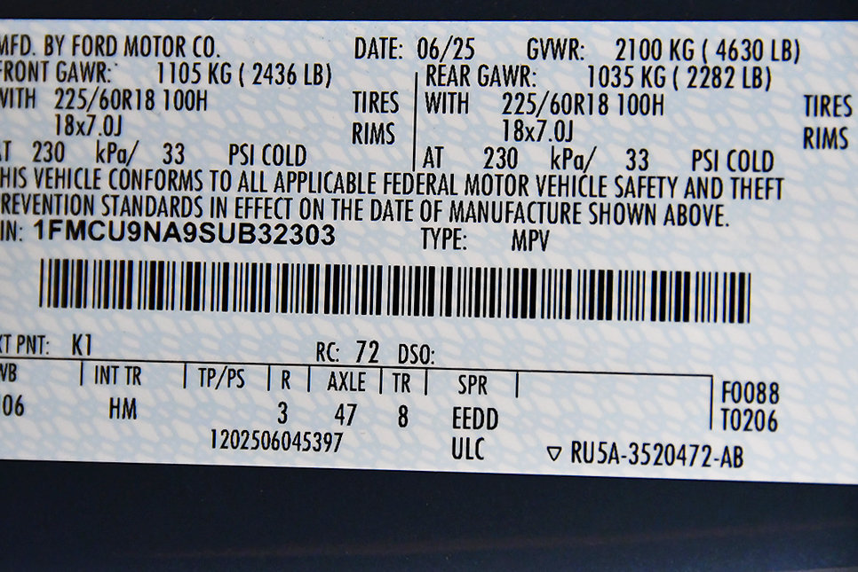 Used 2025 Ford Escape ST-Line Select AWD/4WD image 15
