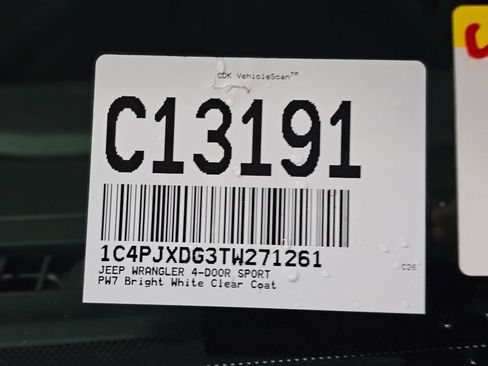 New 2026 Jeep Wrangler Unlimited Sport AWD/4WD image 10