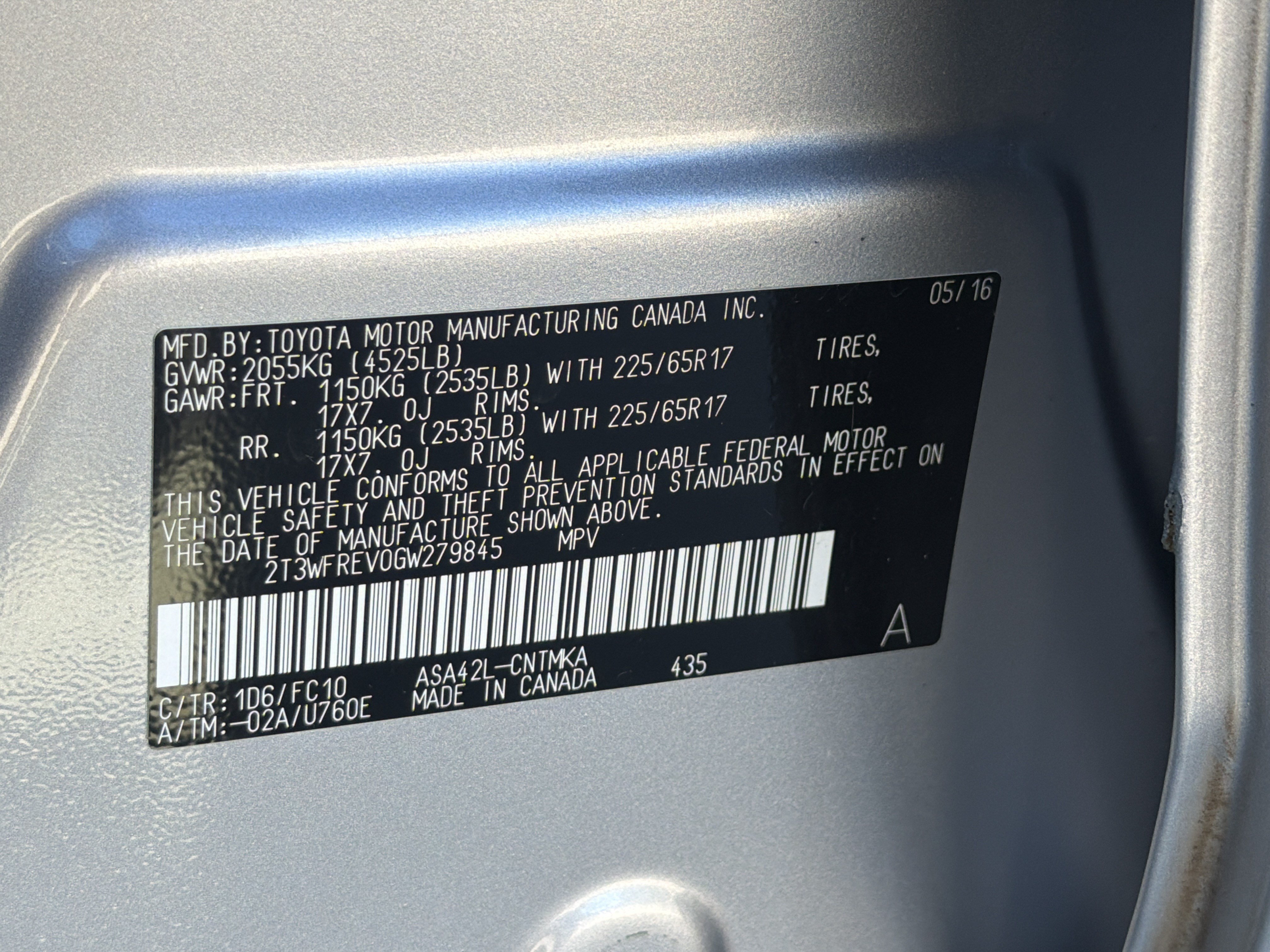 Used 2016 Toyota RAV4 XLE FWD image 34