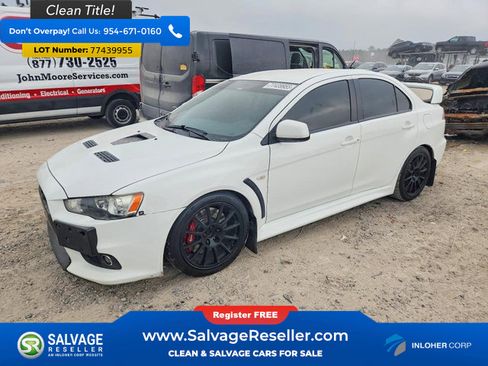 Used 2011 Mitsubishi Lancer Evolution GSR image 1